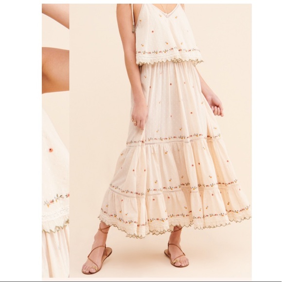 Anthropologie Let me Be Norra Maxi Dress - Picture 5 of 13